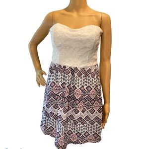 Strapless summer/spring dress